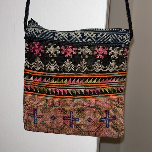 VINTAGE BOHO HANDMADE Bohemian Bag - Picture 1 of 4